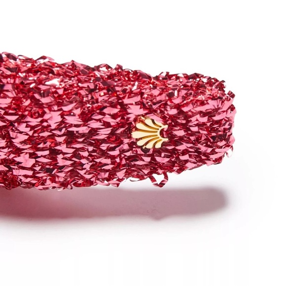 NWOT LELE SADOUGHI PINK TINSEL KNOTTED HEADBAND - Picture 3 of 8